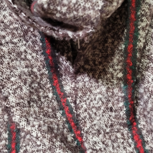 Cashmere Moda Italy Marled Striped Wrap/Scarf - Picture 2 of 4